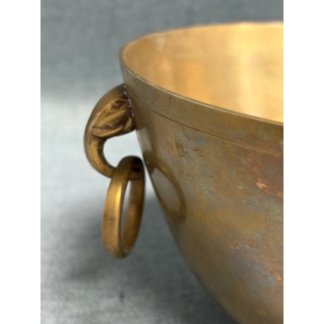 1960s Vintage Brass Bowl - New York World's Fair For Sale - Image 5 of 7