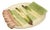 Mid-Century Modern Asparagus Serving Dish in French Barbotine Earthenware from Keller & Guérin, 1940s For Sale