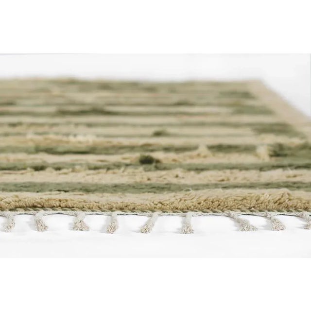 Beautiful hand woven thick shag rugs made from 100% New Zealand wool, using mill spun yarns. Made in India, the yarn is...