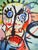 Modern Paul Kostabi, Man with a Moustache, Giclée Print For Sale - Image 3 of 7