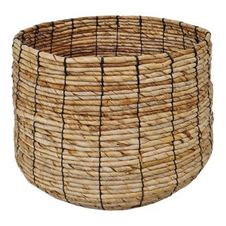 Banana Leaf Storage Towel Basket For Sale