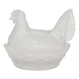 Polish Candyer from Ząbkowice Glasswork, Poland, 1950s For Sale