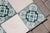 1920s Portuguese Art Deco Tiles Set of 32 Large Green & White Antique Decorative Tiles For Sale - Image 15 of 18