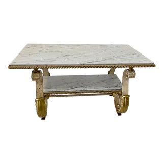 A Wrought Iron Table In The Style of Gilbert Poillerat, 1940 For Sale