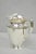 Vintage WMA Rogers Victorian Silver Plated Bulbous Footed Water Pitcher. Circa Mid 20th Century. Measurements: 8.25" H x...