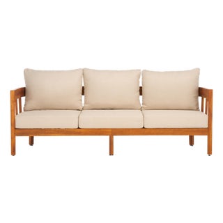 Owen 3 Seat Sofa, Natural/Taupe For Sale