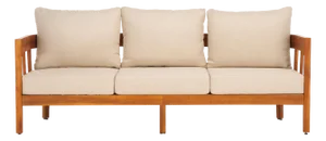 Owen 3 Seat Sofa, Natural/Taupe
