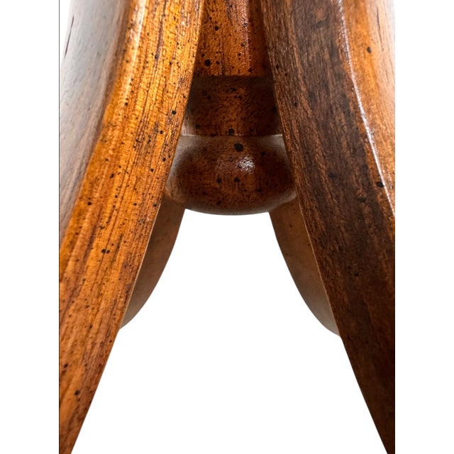 Mid 20th Century CCFM Mid-Century Modern Bentwood & Cane Martini Table For Sale - Image 13 of 16