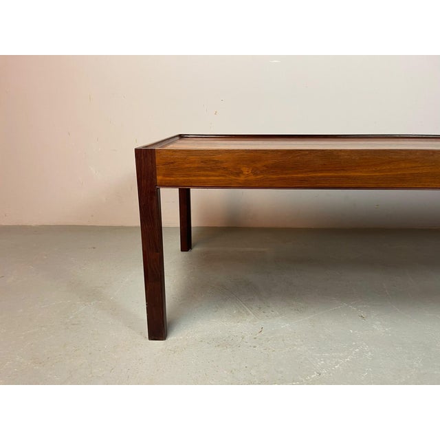 A beautifully crafted and exceptionally elegant mid-century modern coffee table by pesch of cologne, germany, dating from...