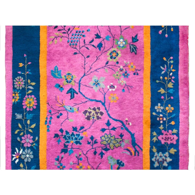 Early 20th Century Chinese Art Deco Rug For Sale In Chicago - Image 6 of 14