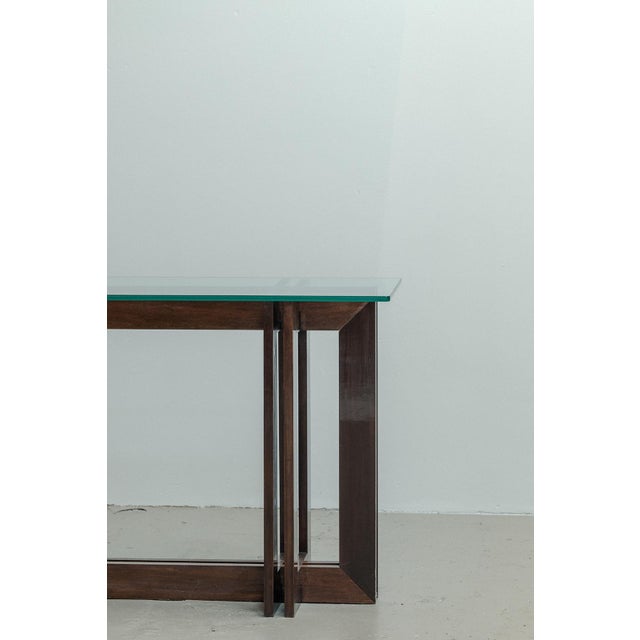 Vintage Console Table, Italy, 1980s For Sale - Image 4 of 13