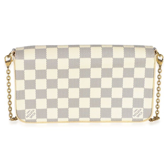 2020s Damier Azur Canvas Felicie Pochette For Sale - Image 5 of 9