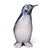 Miniature Hand Painted Penguin Figurine With Glass Eyes & Metal Beak 2.1" For Sale In San Francisco - Image 6 of 12