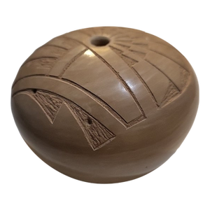 Hopi-Tewa Pottery Seed Jar Signed Jemez