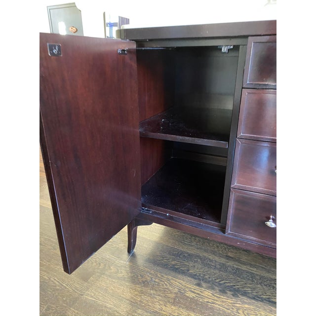 Brown Barbara Barry for Baker Stone Top Sideboard For Sale - Image 8 of 12