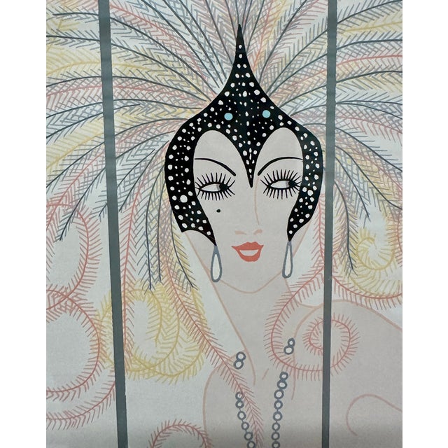 Erté “The Bird Cage” Hand-Signed Limited Edition Serigraph, 1984, 103/300 For Sale - Image 10 of 18