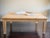 48” Extra Large Modern Organic Made Goods Tamsin Teak Bone Inlay Coffee Table, Hand Carved Inlay For Sale - Image 9 of 12