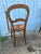 Wood Pair of Antique 19th Century Victorian Style Balloon Back Rush Seat Side Chairs For Sale - Image 7 of 10