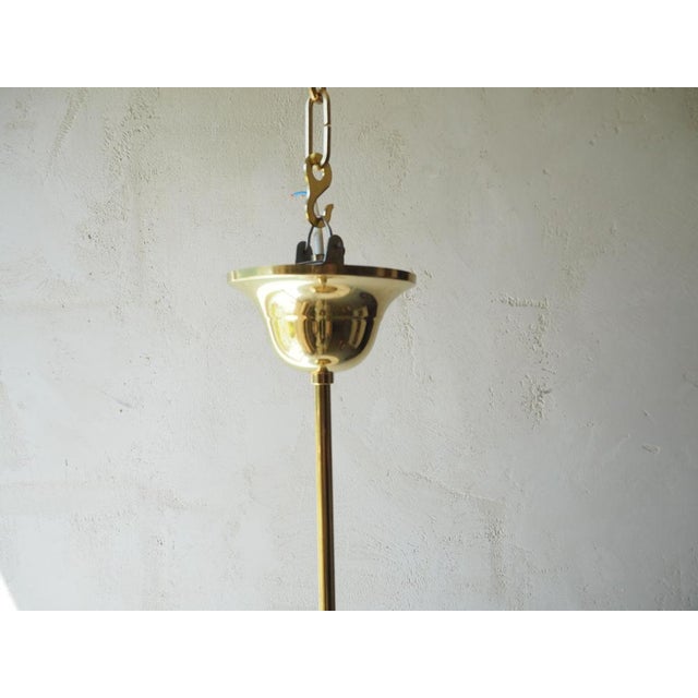 Mid-Century Glass Chandelier attributed to Stefan Tabery, Bohemia, 1960s For Sale - Image 3 of 11