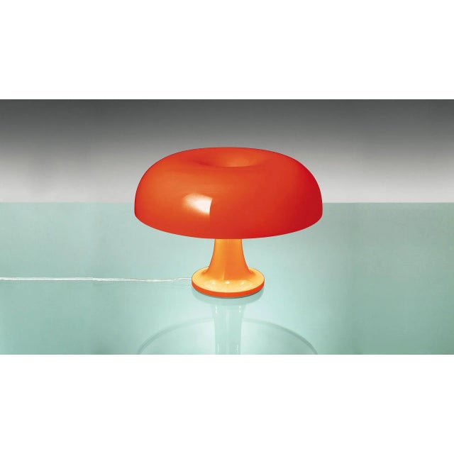 Not Yet Made - Made To Order Nessino' Table Lamp by Giancarlo Mattioli for Artemide in Orange For Sale - Image 5 of 12