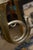 Metal Vintage Wildwood Antique Brass Bouillotte French Bugle Horn Lamp For Sale - Image 7 of 18