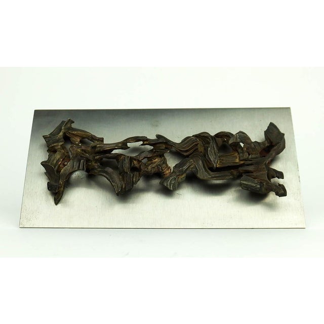 Abstract Sculpture in the style of Jean Campa, 1980s For Sale - Image 3 of 8