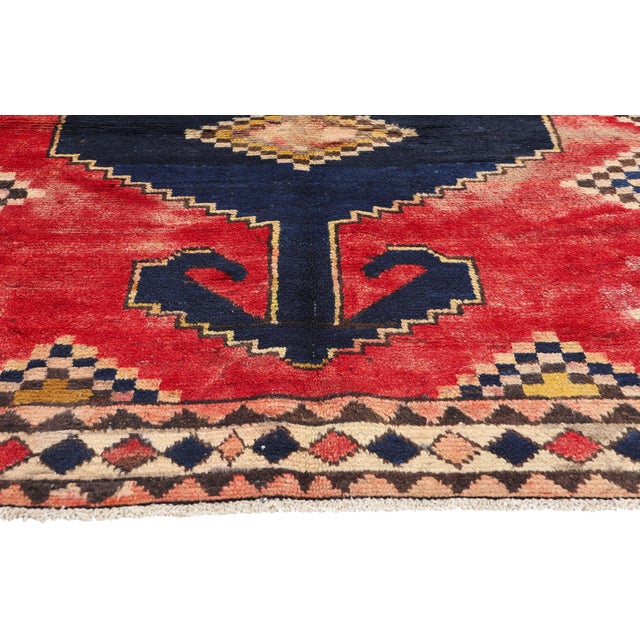 Vintage Persian Lori Rug - 05'03 X 07'01 For Sale - Image 4 of 9
