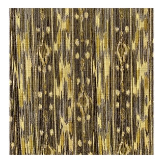 Vintage Lee Jofa Native Striped Chenille Jacquard: 4 Yards For Sale