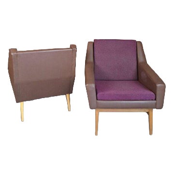 Vintage Lounge Chairs, Set of 2 For Sale