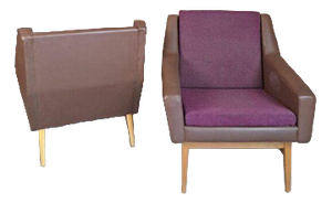 Vintage Lounge Chairs, Set of 2