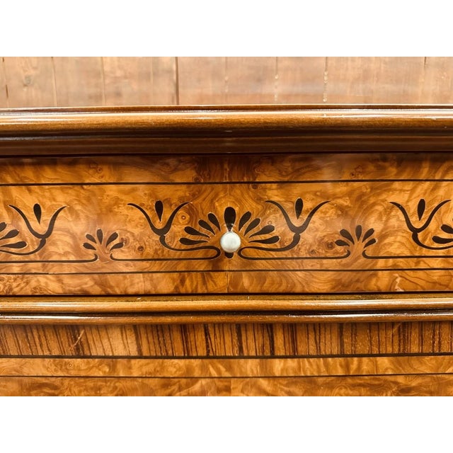 Antique Italian Burl Sideboard For Sale - Image 9 of 16