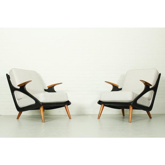 Living Room Set by Spruij Holland, 1954, Set of 3 For Sale - Image 9 of 18