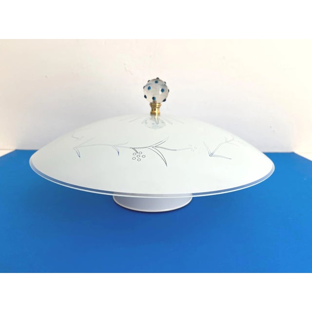 Modern Sunburst & Branches Flush Light For Sale - Image 16 of 18
