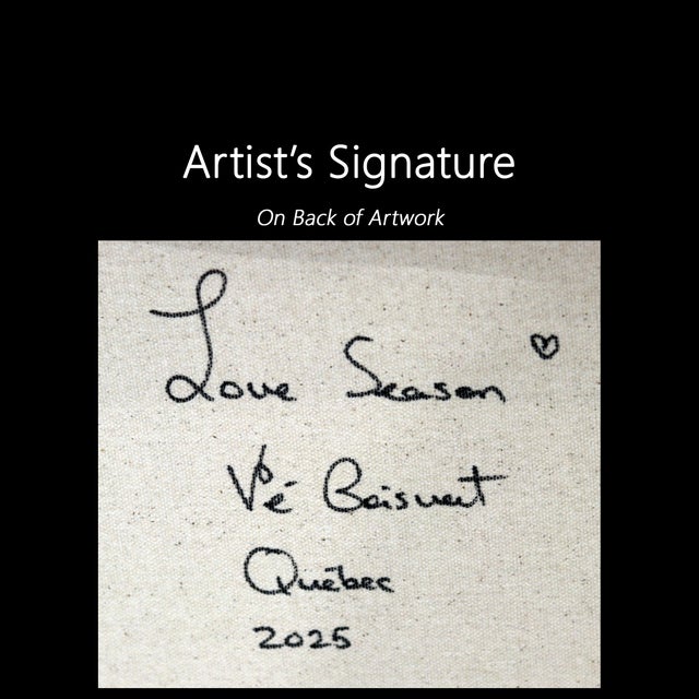 Love Season - Dreamy Romantic Abstract Textural Soft Blush Tone Floral Painting Original Artwork by Vé Boisvert For Sale - Image 9 of 9