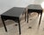Black Black Lacquered Vintage Kittinger Chinese Chippendale End Tables (Pair) For Sale - Image 8 of 12