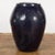 Vintage Oversized Thai Midnight Blue Glazed Water Vessel with Tapering Lines For Sale In New York - Image 6 of 13