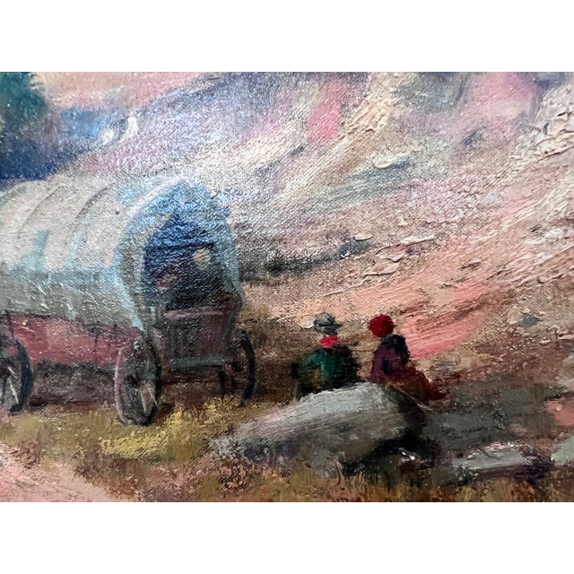 Late 20th Century Jan Prochazka (Czech, b.1957) Vintage Original Landscape Oil Painting , Framed For Sale - Image 9 of 11