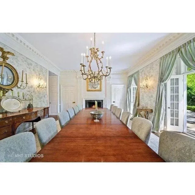 Rare 18th Century Antique Marble & Wood Demi Lune Tables- A Pair For Sale In Chicago - Image 6 of 11