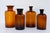 Industrial Danish Pharmacy Glass Bottles, 1890s, Set of 4 For Sale - Image 3 of 18