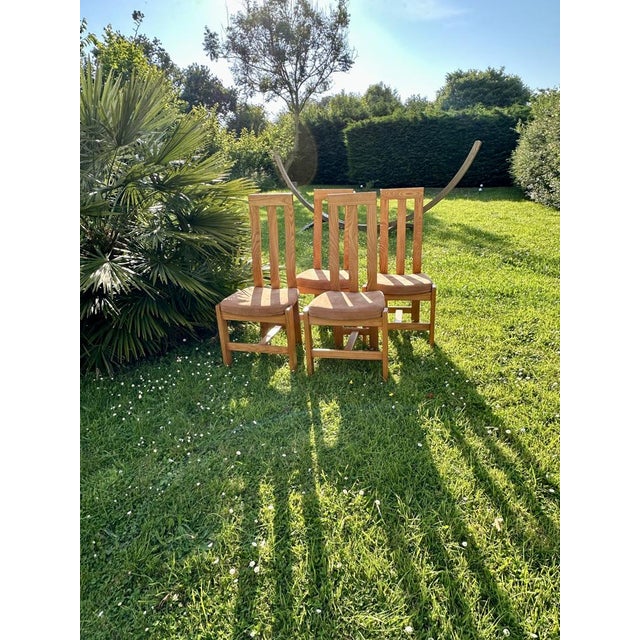 Dining Chairs from Maison Regain, 1970s, Set of 4 For Sale - Image 3 of 11