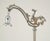 Traditional Vintage Mythic Hippocampus Celluloid Nickel Floor Lamp For Sale - Image 3 of 9
