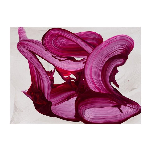 The colorful abstract artworks of Romanian artist Alex Voinea are inspired by experiments with paint poured over vibrating...