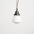 Vintage Art Deco Church Opaline Milk Glass Pendant Light, 1940s For Sale - Image 8 of 8