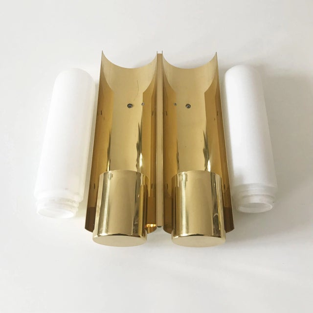 Metal Sconce from Glashütte Limburg, 1980s For Sale - Image 7 of 13