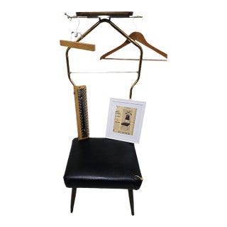 Mid-Century Modern Valet Butler's Chair Valet For Sale