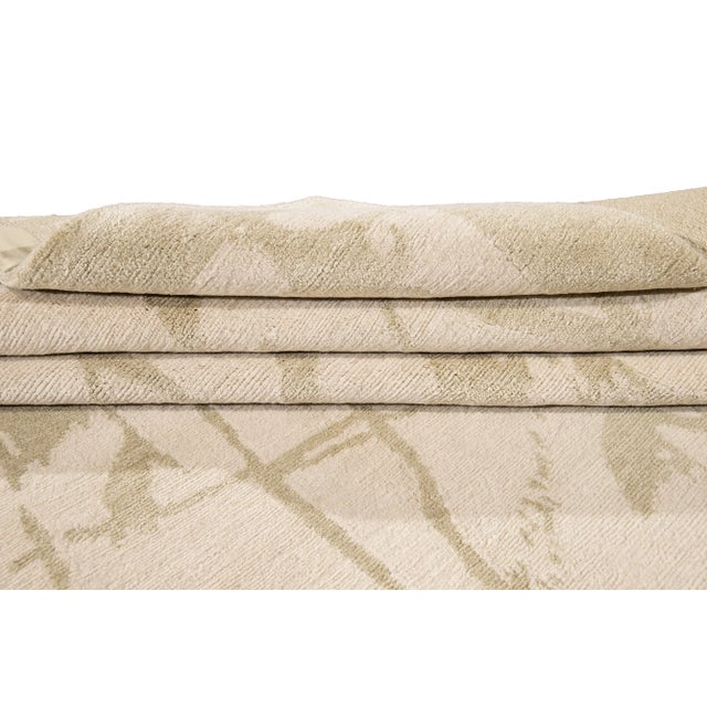 2010s 21st Century Contemporary Modern Tibetan Rug For Sale - Image 5 of 13