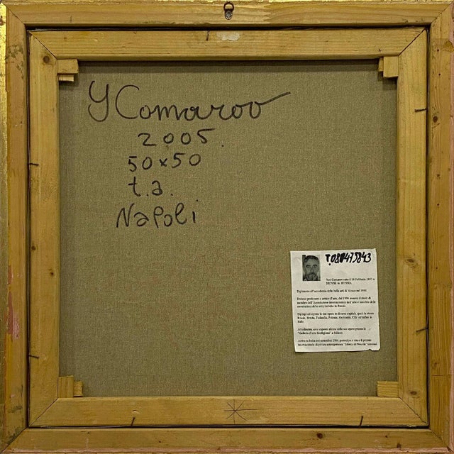 Yuri Kamarov, Untitled, Mixed Media on Canvas, Italy For Sale - Image 6 of 7