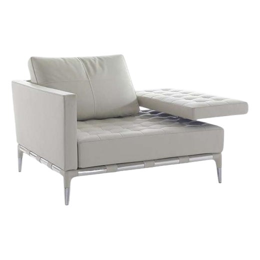 Prive Steel and Leather Chair by Philippe Starck for Cassina For Sale