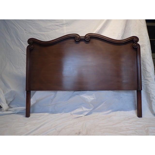 French Style Cherry Queen Headboard Chairish