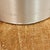 Vintage Modernist Round Glass Dining Table With Brushed Aluminum-Look Pedestal Base For Sale - Image 10 of 12